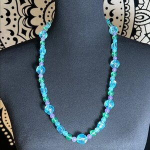 Vintage Avon Vibrant Multicolor Beaded Necklace